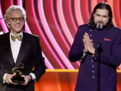Indian Composer Ricky Kej won his second trophy for Best New Age Album - Divine Tides