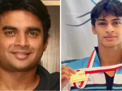 R Madhavan's son Vedaant Madhavan says he doesn't want to live under his father's shadow and make a name for himself, after he wins gold and silver medals at Danish Open.
