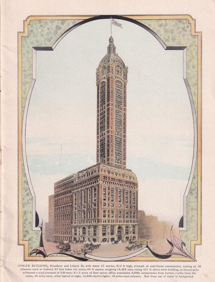 Singer Building, New York City