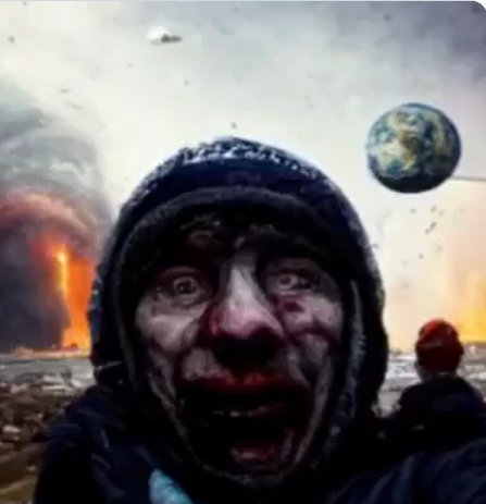 What Will Last Selfies On Earth Look Like? AI Generates Creepy Images Of Mayhem