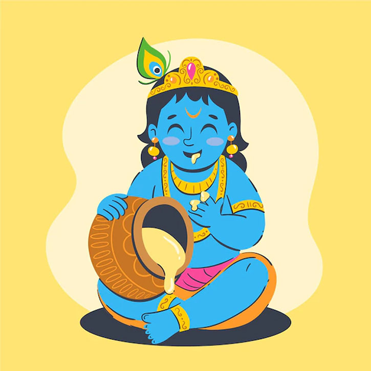 Happy Janmashtami 2022: Wishes, Messages, Quotes, Drawing, Rangoli ...