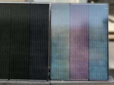 Scientists Turn Solar Panels Colourful To Make The Technology Look Cooler