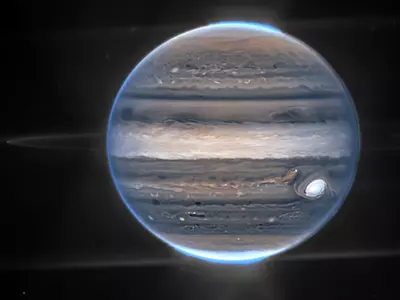 James Webb Telescopes Captures Breathtaking Auroras On Jupiter