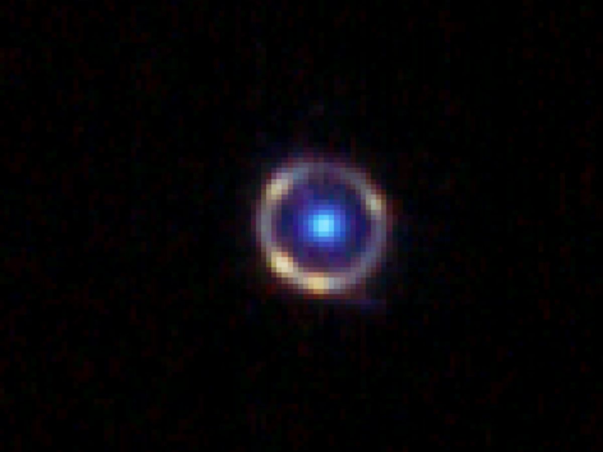 Stunning Picture Of Einstein Ring Captured By James Webb Space Telescope pic