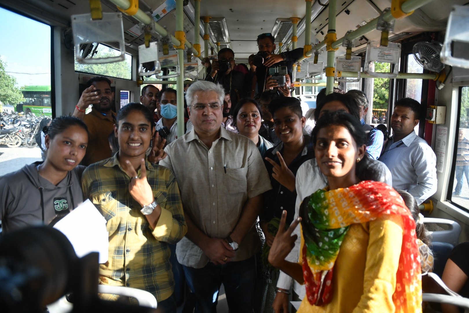 First Batch Of 11 Female DTC Bus Drivers, Ranging From A Boxer To A ...