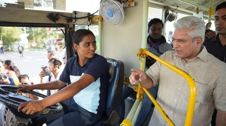 DTC Women Bus Driver