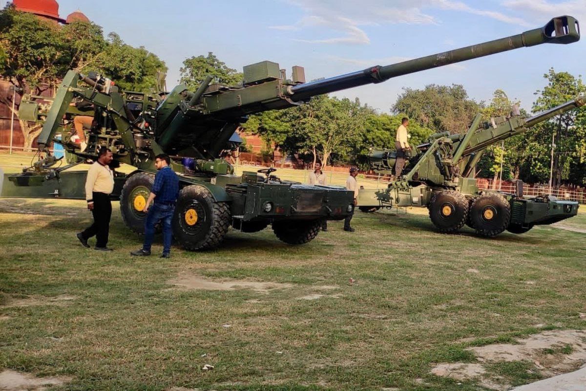 Made-In-India ATAGS Used For Ceremonial Gun Salute