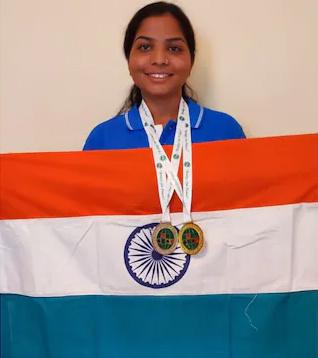 kalpana won gold in italy