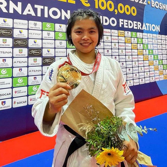 linthoi chanambam becomes first indian to win gold at world cadet judo championships 