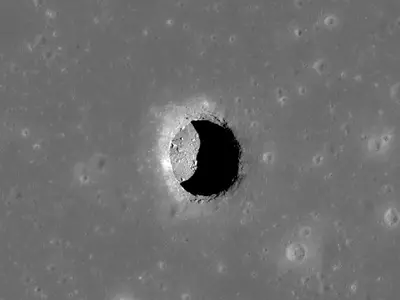 Some Spots On The Moon Have Stable Temperatures To Support Human Life, Study Finds