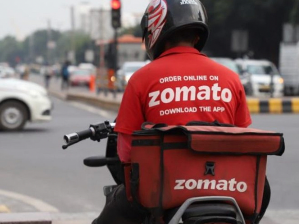 zomato delivery bike