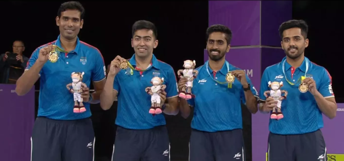 CWG 2022 Table Tennis Gold 