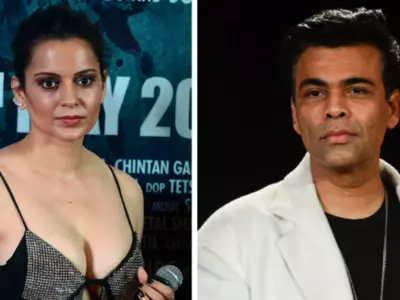Kangana Ranaut calls out Karan Johar for saying Hindi is downmarket, says she also fought this prejudice in the beginning of her career. 