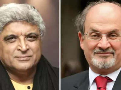 Javed Akhtar trolled for old comments on Salman Rushdie