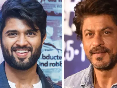 Inspired by Shah Rukh Khan to become an actor, Vijay Deverakonda thinks he can be the next big superstar just like the King Of Bollywood.