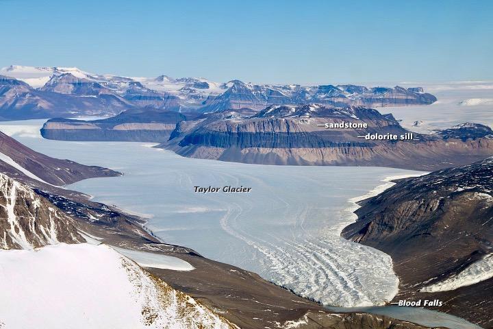 blood falls Antarctica 