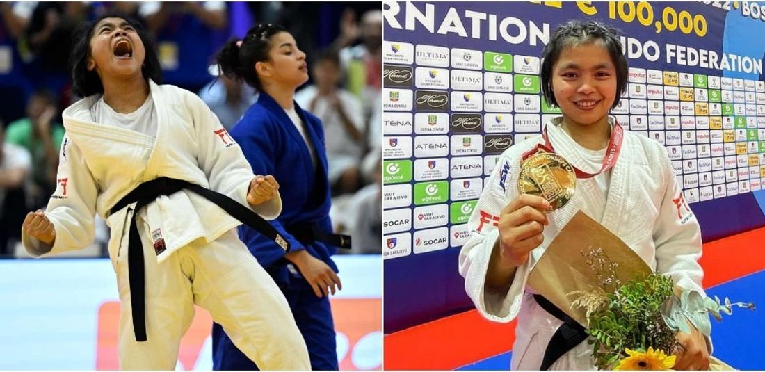 linthoi chanambam becomes first indian to win gold at world cadet judo championships 