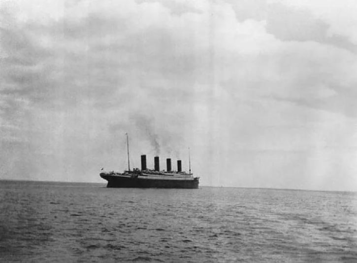 One of the last known photos of the Titanic before it sank, circa 1912