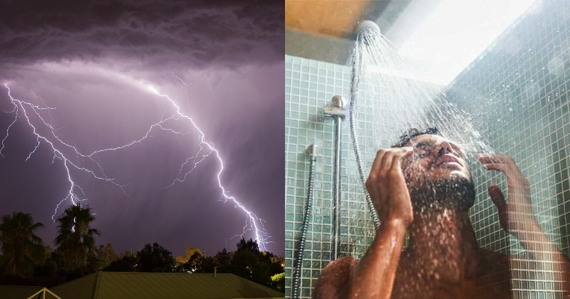 Do You Know It's Not Safe To Take A Shower During A Thunderstorm? Here's Why