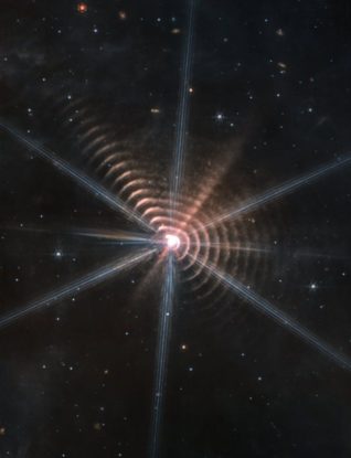 Astonishing Space Phenomenon Shows Rings Of Light Radiating Outwards