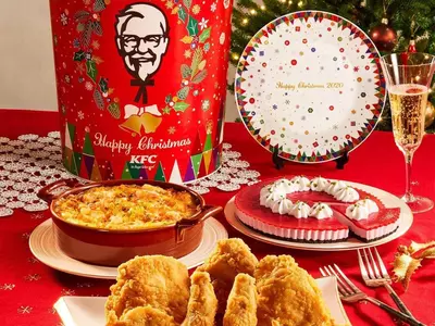 KFC On Christmas In Japan 