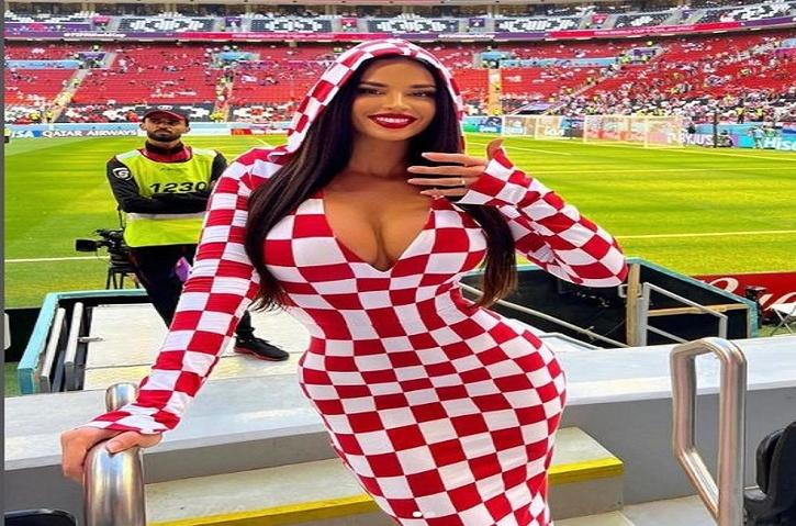 Fifa World Cup Croatia Vs Belgium Tournament S Sexiest Fan Turns Up