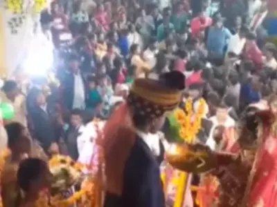 Wedding Spirals Into Fierce Fight In Viral Video