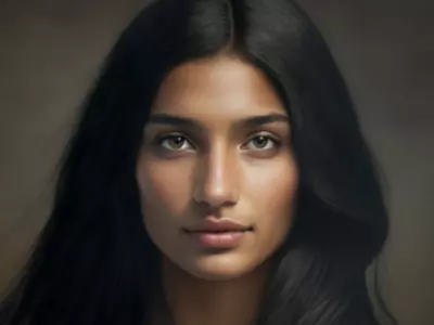 AI-Generated Art Of Indian Women