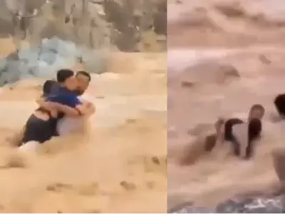 Man saved drowning kids 