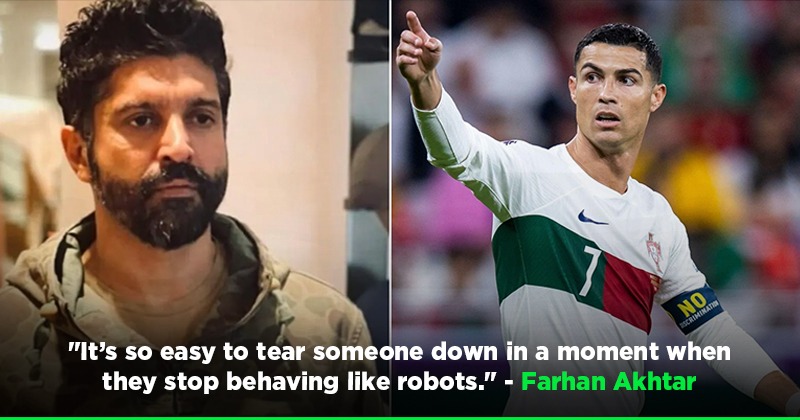 ‘Este homem dá…’ Farhan Akhtar condena aqueles que criticam a estrela do futebol Cristiano Ronaldo