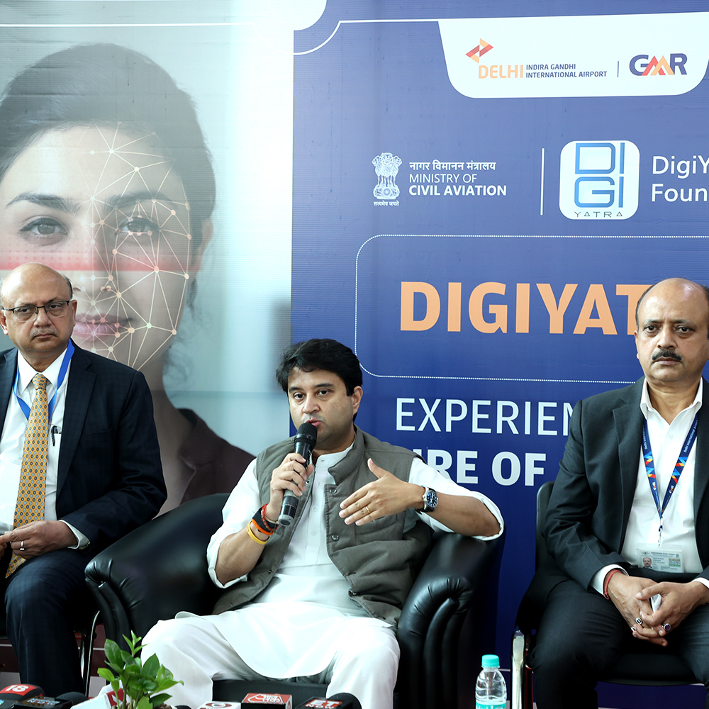 Civil Aviation Minister Jyotiraditya M. Scindia Inaugurated the Digi Yatra