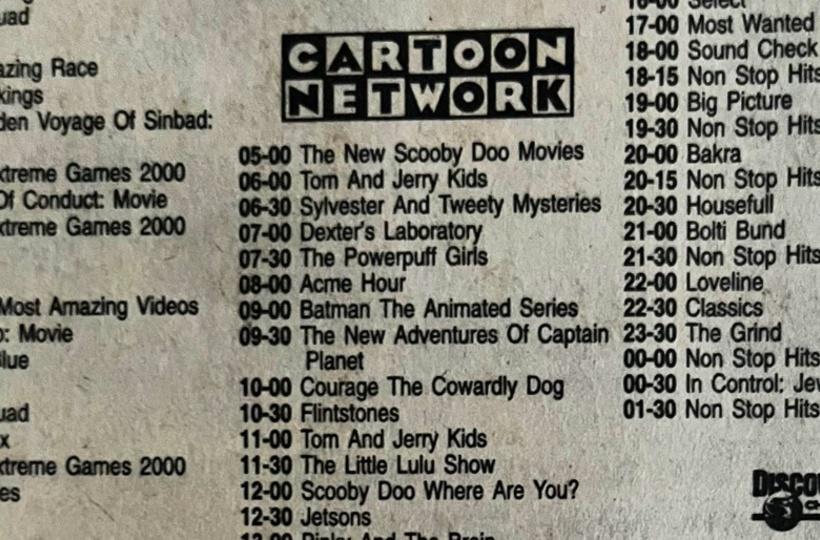 Viral Post Lists OG 2000's Cartoon Network Shows