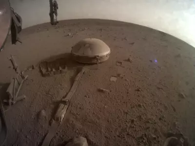 NASA InSight Sends Last Image And Message