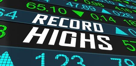 all time high record high