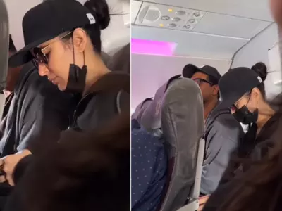 Fans Call Katrina Kaif 'So Down To Earth' As She Travels In Economy Class With Vicky Kaushal   