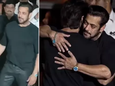 'Ye Bandhan To PYAAR Ka...' Fans React to SRK Hugging And Kissing Salman Khan At His B'Day Bash