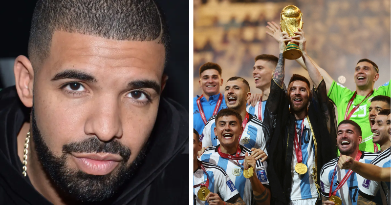 Drake bet $1 million on Argentina winning the World Cup -- but lost it all