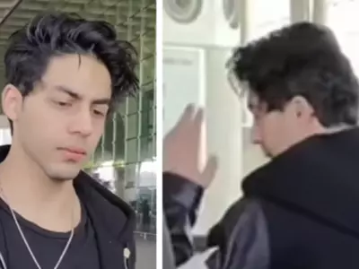 Aryan Khan Reminds Fans Of His Father Shah Rukh Khan With Salaam
