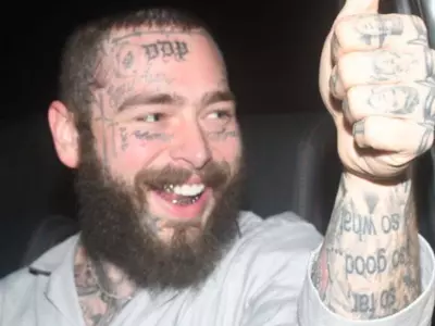 Singer-Rapper Post Malone Lands In Mumbai For A Show; Indian Fans Go Gaga On His Arrival