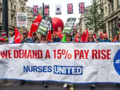 Nurses Strike In The UK