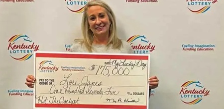 US Woman Won A 175,000 Dollar Lottery 