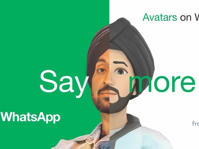 Diljit Dosanjh launches Whatsapp Avatars