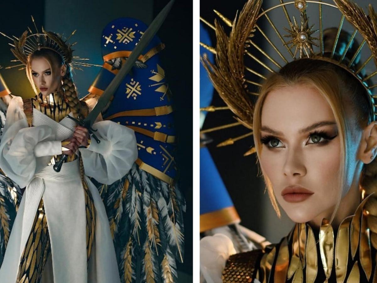 Miss Ukraine reveals warrior costume for miss universe, Internet Calls  badass