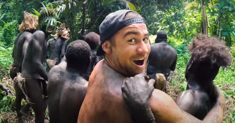 Australian Youtuber Meets Indigenous Tribe Of Northern Vanuatu