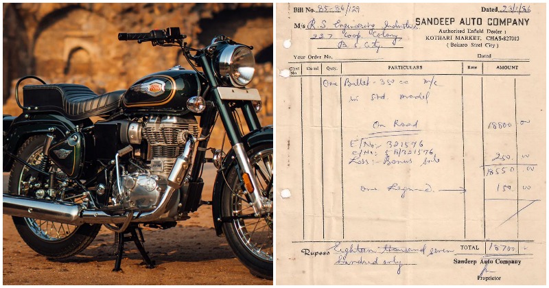 old royal enfield bullet 350 price