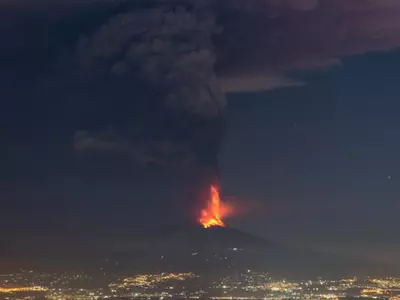 Mount Etna Eruption Photos Go Viral
