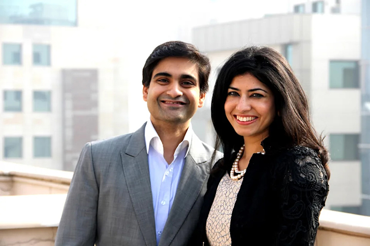 Rohan and Swati Bhargava founders of CashKaro