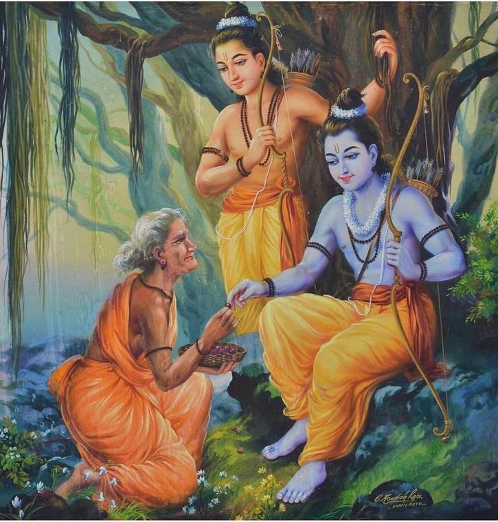  Shri Rama met Shabari