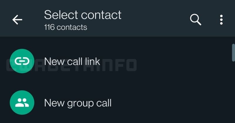 WhatsApp Working On Call Links Feature To Add People In Group WhatsApp ...