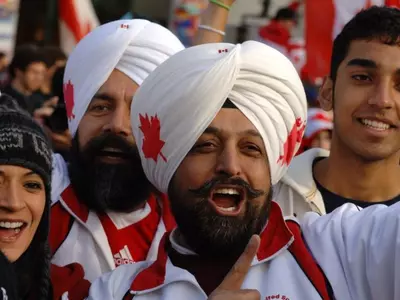 canadians india